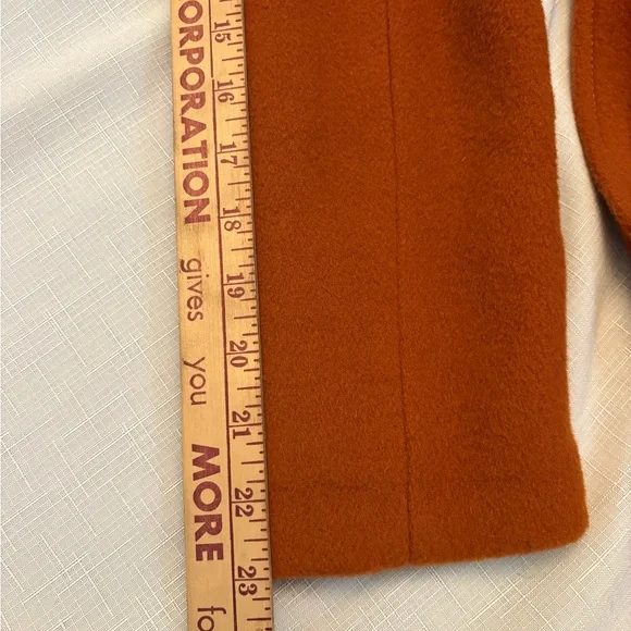 Vintage 1975 thigh length coat / jacket faux fur collar UNIQUE & ONE OF A KIND - Picture 11 of 12